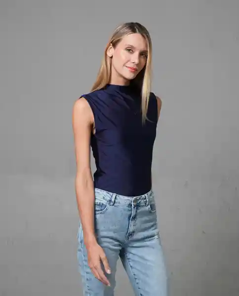 Camiseta Mujer Azul Talla M 202G002 Rifle