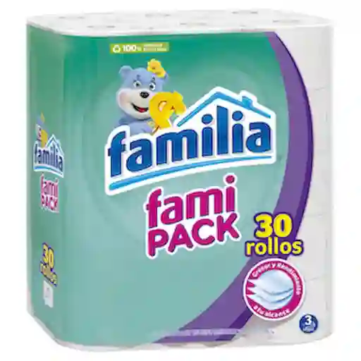 Familia Papel Higiénico Triple Hoja