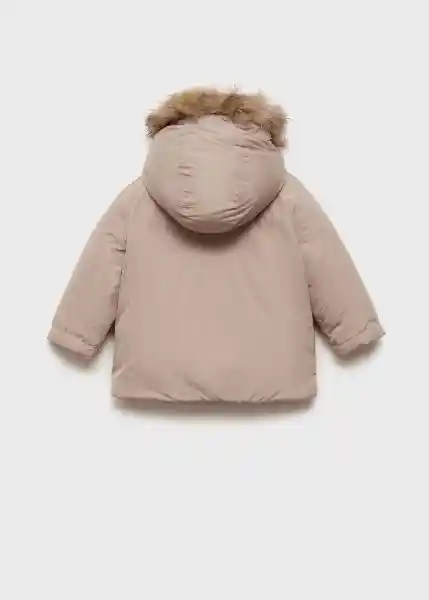 Abrigo Anorak Suecia Topo Talla 70 Niños Mango