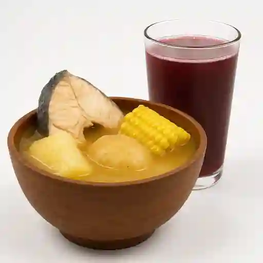 Promo Totuma de Sancocho de Pescado Grande 32O