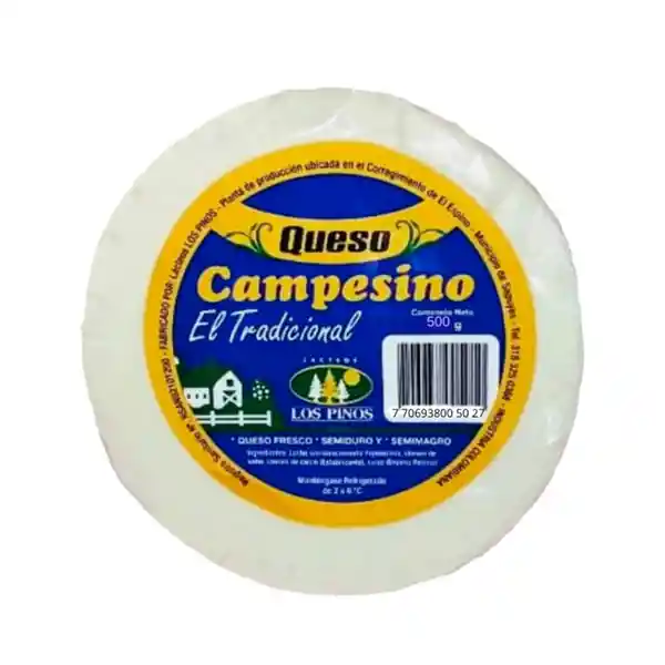 Queso Campesino Los Pinos Bloque