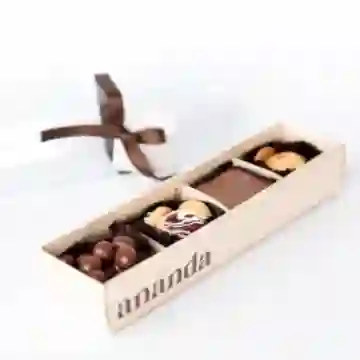 Cajita Mixta - Brownie Galletas y Gragea