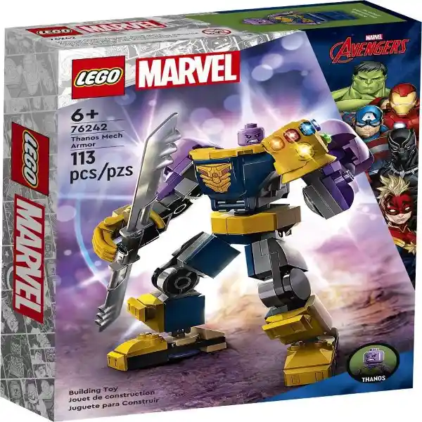 Lego Construcción Armadura Robótica de Thanos