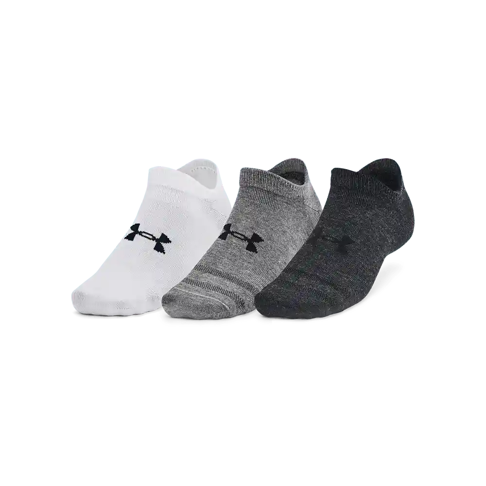 Under Armour Medias Essential no Show Gris Hombre LG