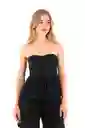 Top Francesca Negro Talla XS Mercedes Campuzano