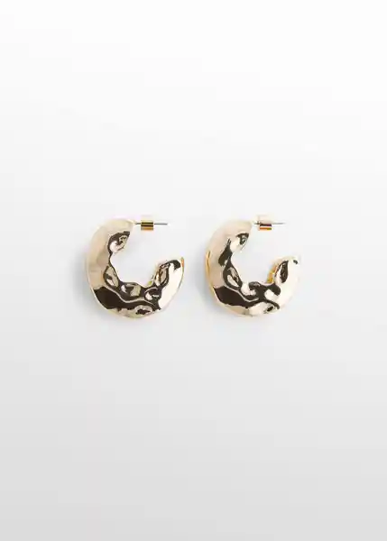 Pendientes Tomasa Oro Talla 99 Mujer Mango