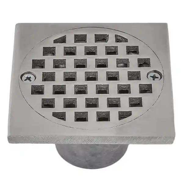 Ma Faucets Rejilla Antiroedores Cuadrada Aluminio Puntos 1.1/2