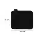 Mouse Pad Gaming Con Luces Mod Gp35 Negro Serie Miniso