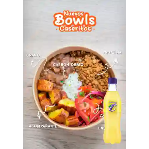 Combo Bowl Carne Molida + Quatro