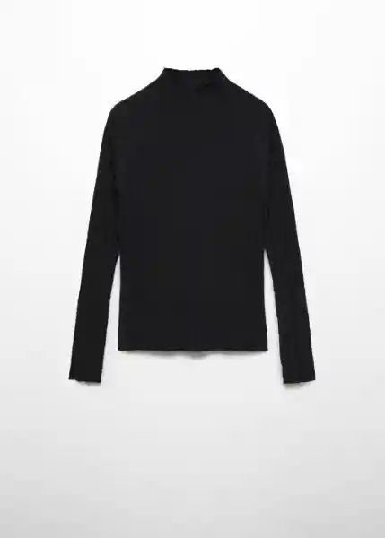 Jersey Flurries Negro Talla XS Mujer Mango