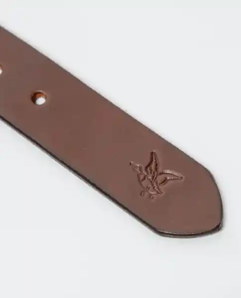 Cinturón Heritage Café Castaño Oscuro Talla 32 Chevignon