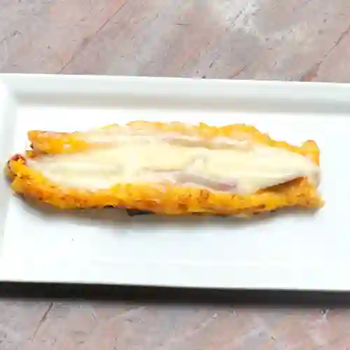 Plátano Asado con Queso