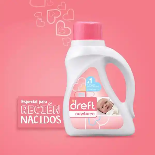 Dreft Detergente para ropa de Bebé 32 lavadas