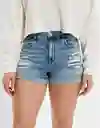 Short Mujer Azul Talla 6 American Eagle 05456588