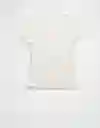 Camiseta Mujer Blanco Talla Medium 1117100 American Eagle