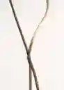 Collar Tracy Oro Talla 99 Mujer Mango
