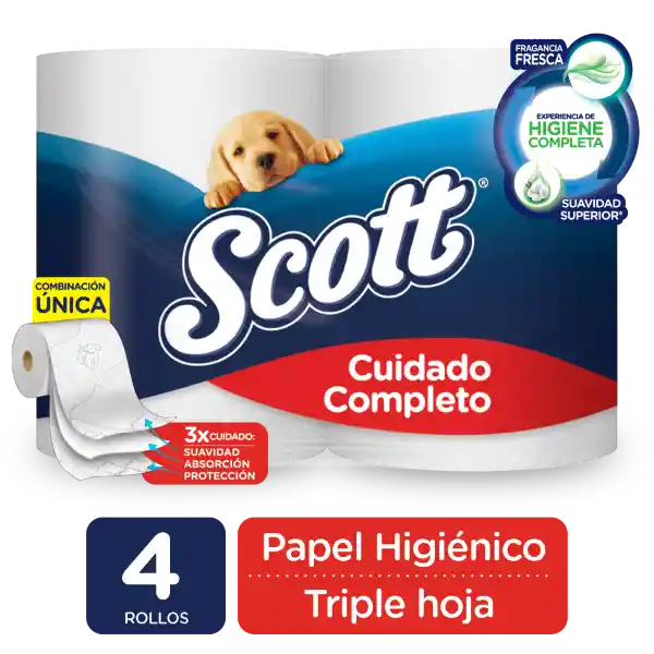 Scott, papeles de baño.