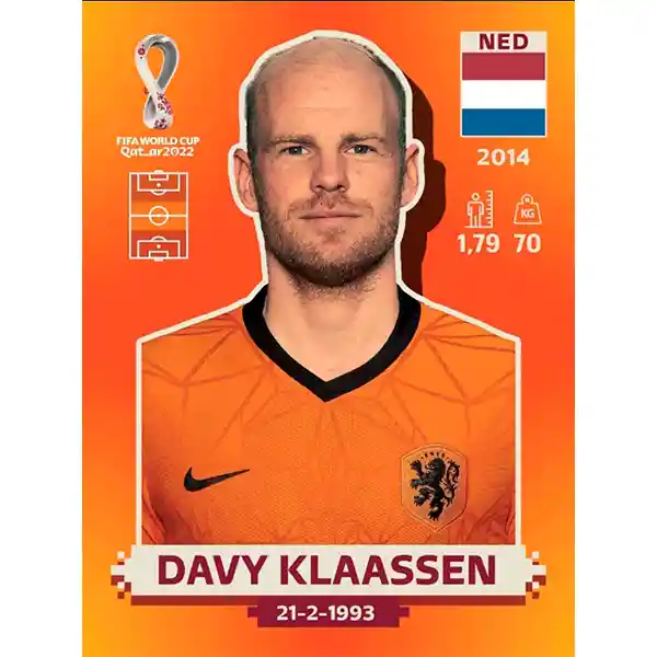 Ned 12 Davy Klaassen