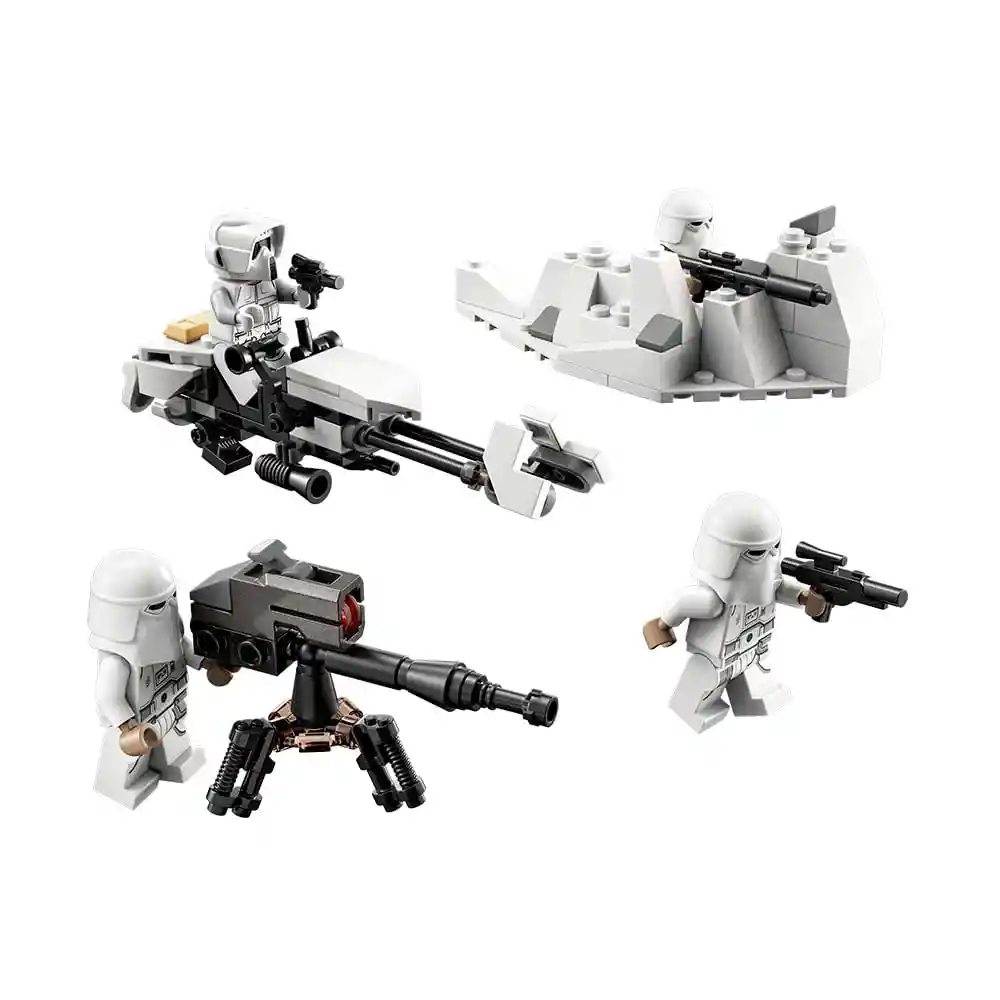 Lego Set de Construcción Pack de Combate Soldados de Las Nieves