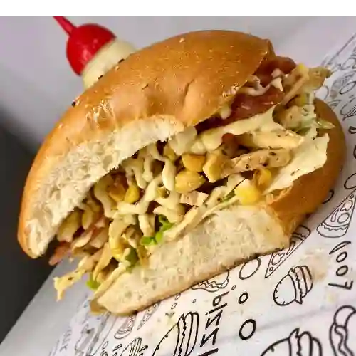 Sándwich de Pollo Rancherito