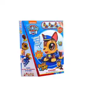 Paw Patrol Muñeco Chase Electrónico Build a Bot