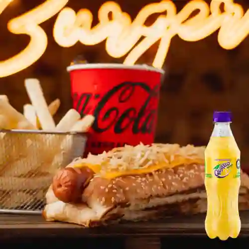 Combo Hot Dog + Quatro Original 400ML