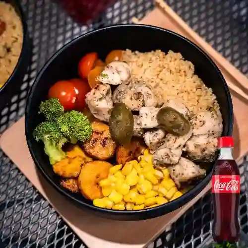 Combo Bowl Sencillo + Coca Cola 400 ml