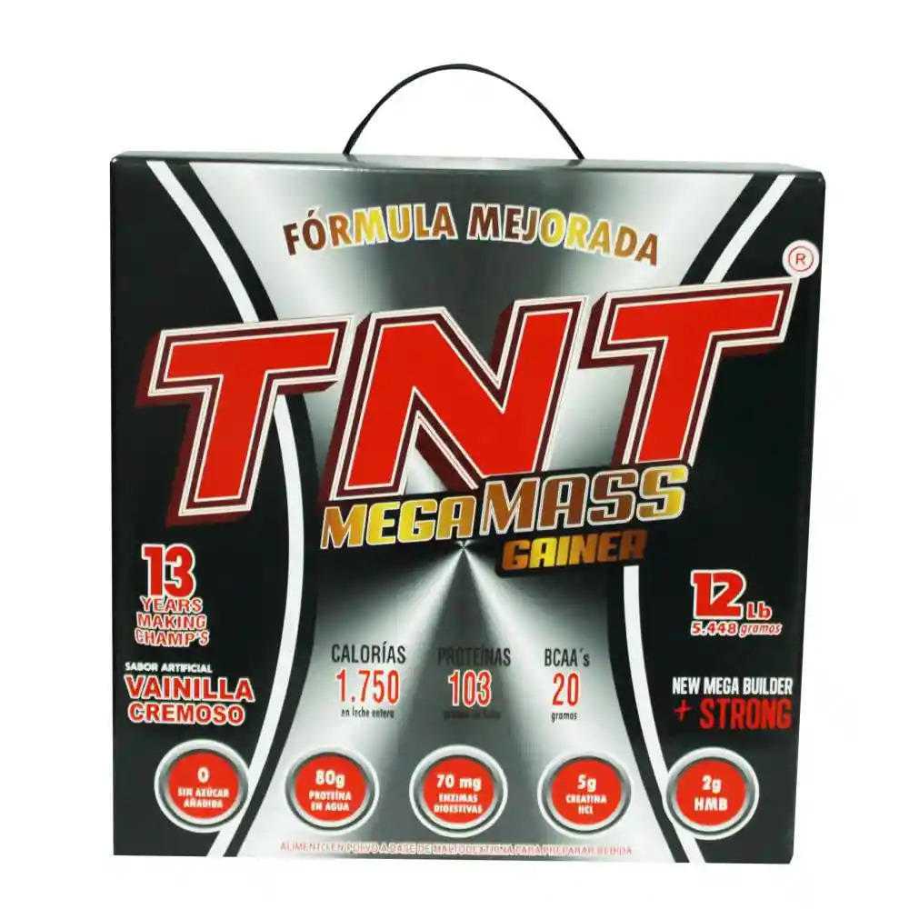 Tnt Mega Mass Proteina