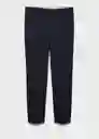 Pantalón Paris Navy Talla 44 Hombre Mango