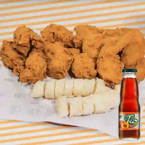 Combo Alitas X 8 + Mr Tea 200 ml