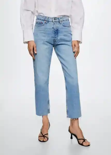 Jeans Havana2 Tejano Medio Talla 36 Mujer Mango