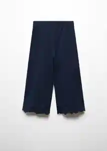 Pantalón Belén Navy Talla 14 Niñas Mango