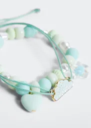 Pulsera Pastel Verde Pastel Talla 99 Niñas Mango