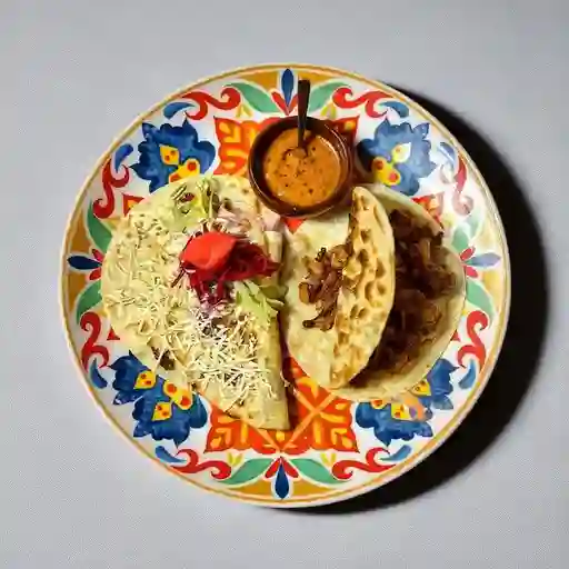 Tacos de Bistec X3