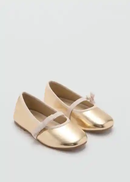 Zapatos Gigib Oro Talla 24 Niñas Mango