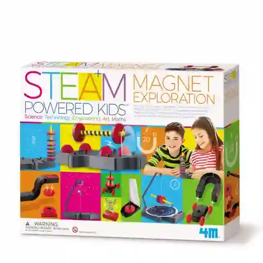 4M Juguete Steam Deluxe Magnet Exploration Exploración Magnética