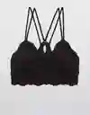 Bralette Aerie Negro Talla Large American Eagle 16983291