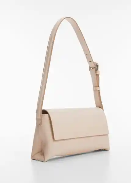 Bolso M Lucer Off White Talla 99 Mujer Mango