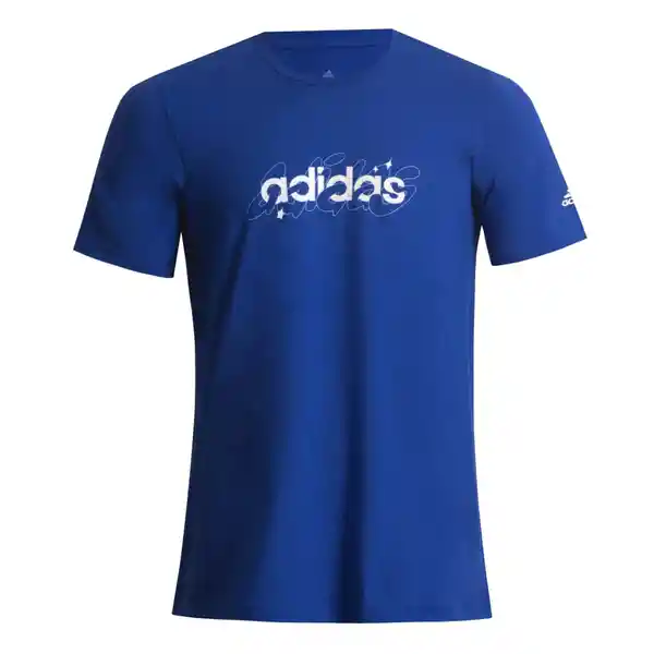 Adidas Camiseta M Illust Lin Hombre Azul Talla S Ref: IV6990