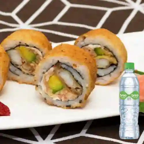 Combo Tempura + Agua Brisa con Gas 600 ml