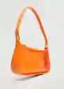 Bolso M Cleo Naranja Talla 99 Mujer Mango