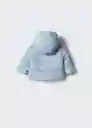 Abrigo Anorak Winnie5 Celeste Talla 64 Niños Mango