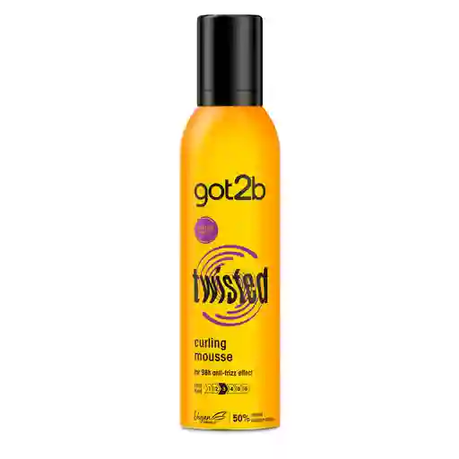 Espuma moldeadora Twisted Got2b 250 ml