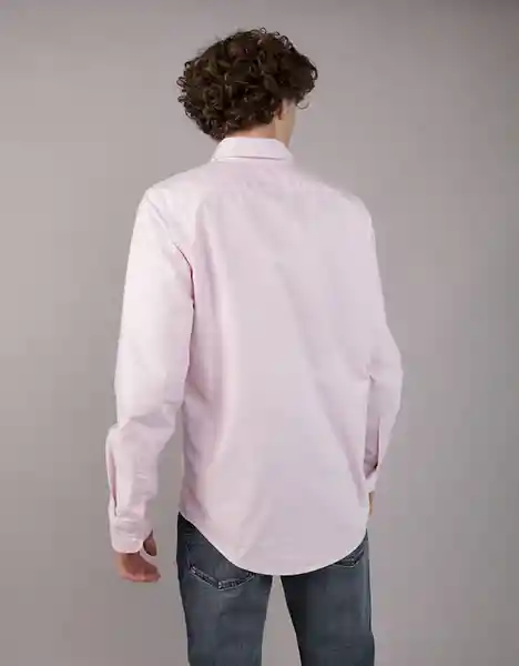 Camisa Hombre Rosa Talla: LARGE 2830615 American Eagle