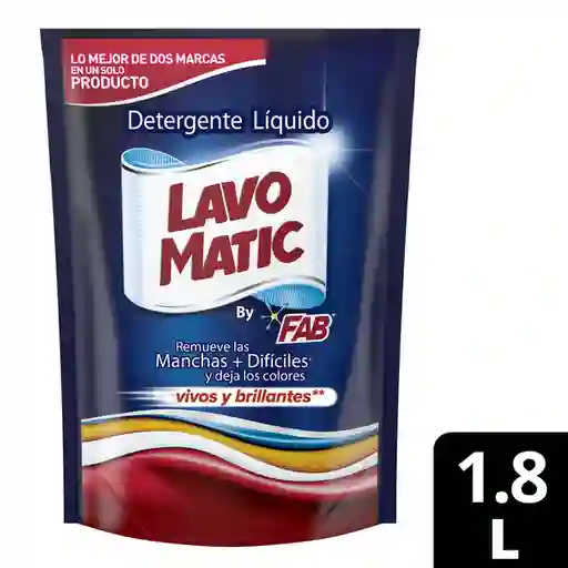 Lavomatic Detergente para Ropa Líquido Aroma Floral