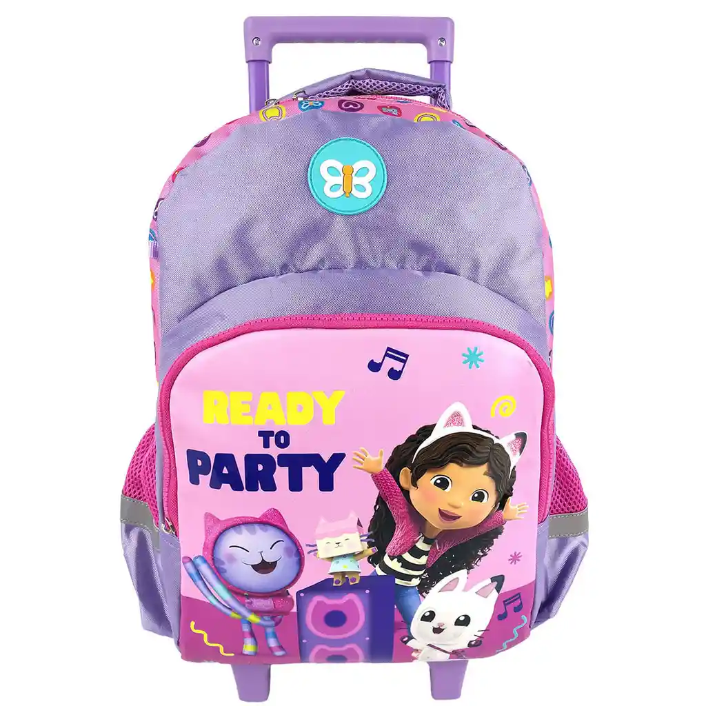 Morral Premium Con Ruedas Grande Gabby’s Doll House Ready To Party