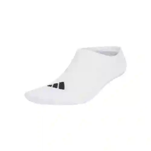 Adidas Calcetines Wms no Show Cortas de Hombre Blanco Talla L