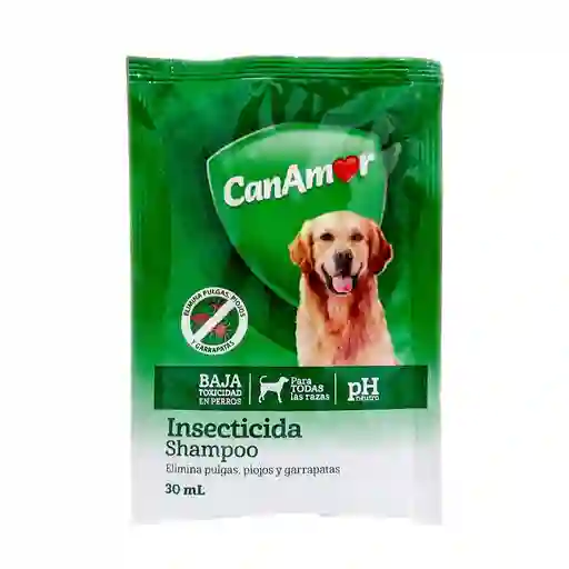 CanAmor Shampoo Insecticida para Perro en Sachet 
