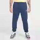 Nike Pantalón Club Ft Cuff Bolt Lifestyle Para Hombre Azul T XL