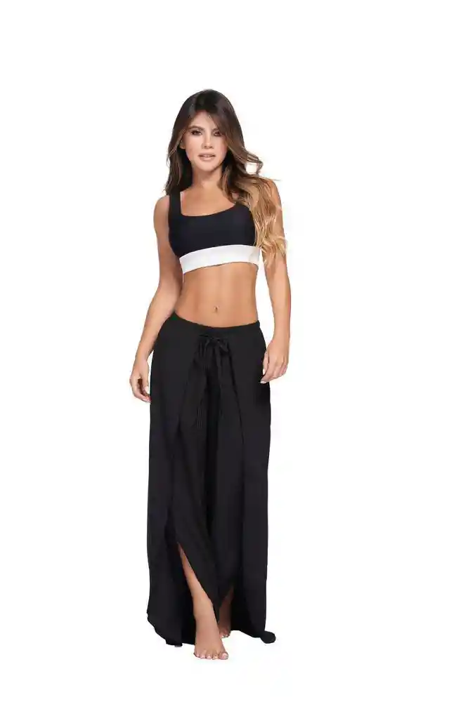 Top Baño Copas Removibles M-negro